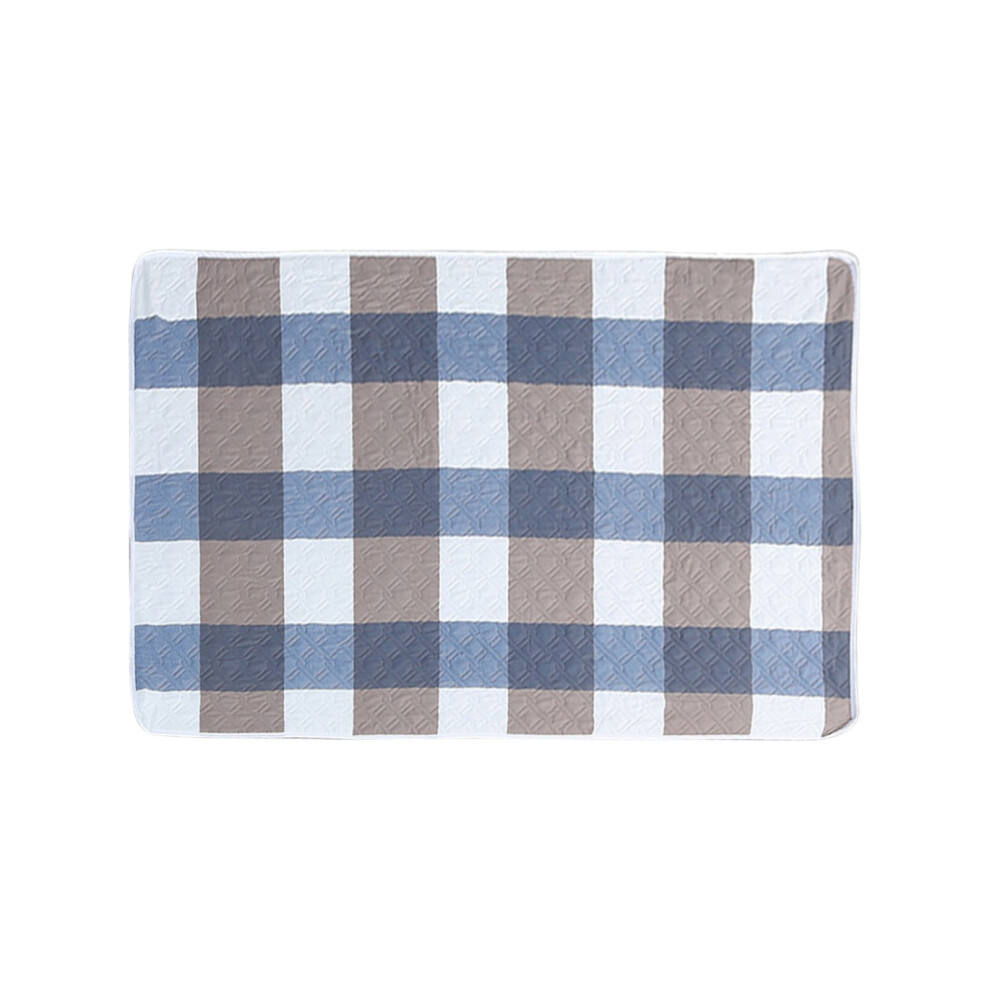 Soft Washable Reusable Bed Pad, 59"x39.37", Waterproof, for Elderly/Incontinence/Menstrual Use, Ultrasonic Quilting