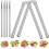 3 Pcs*2 Nutcracker Stainless Steel Nut Cracker Set including 2 Nut Cracker and 4 Picks 1