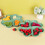 Divided Candy Box Household Nut Tray Dried Fruit Tray Snack Plastic Tray 1