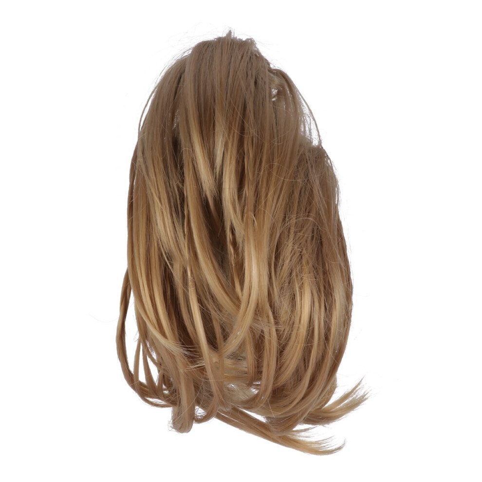 Unisex Human Hair Tail Irregular Braid Ponytail Little Ponytails