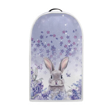 Butterfly Rabbit Machine Washable Protective Case Foldable Fitted Dust Cover with Not Easy to Fade for Kitchen