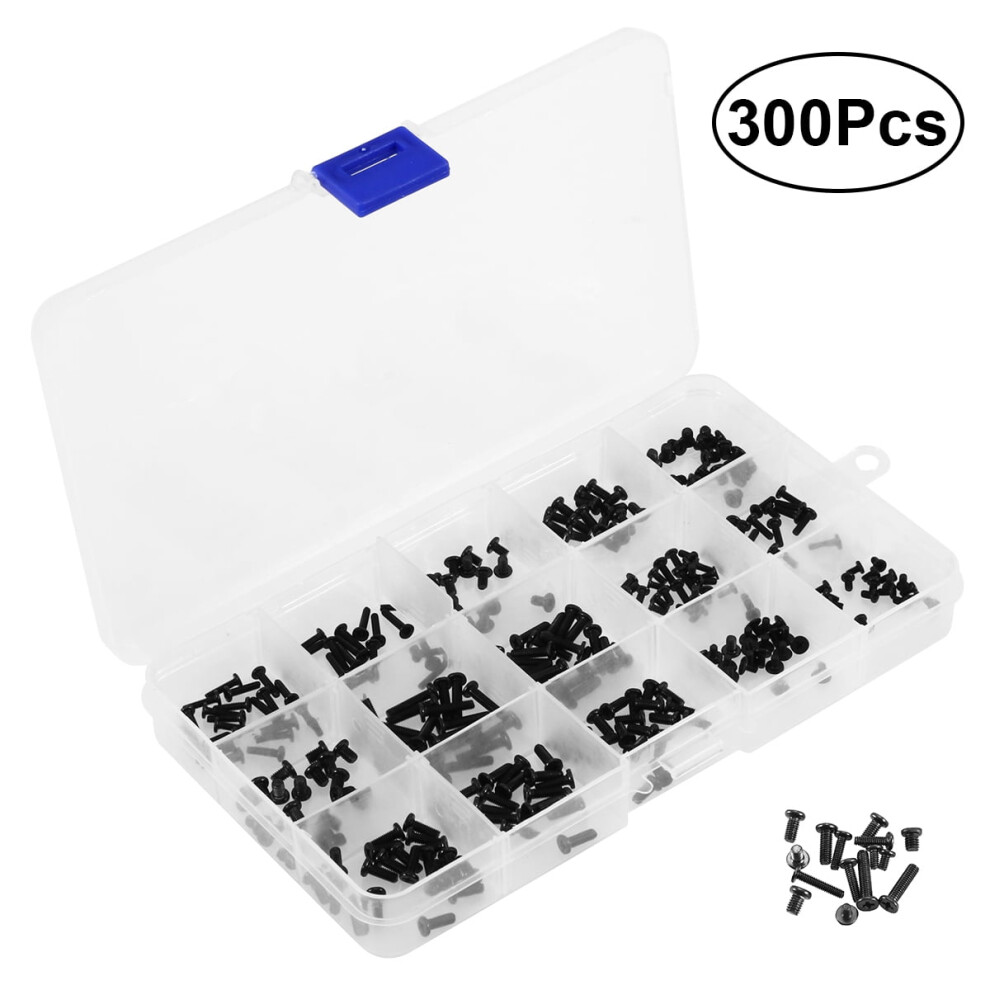 300Pcs Screw Assorted Set Universal Laptop Pc Computer Repair Accessory (The Color Of The Vox For Random) 9101399520283