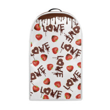 Mixer Cover Spill-Proof with Hand Strap 15.94"H x 9.45"L x 7.28"W There is only one dust cover, Strawberries and Chocolate “LOVE“