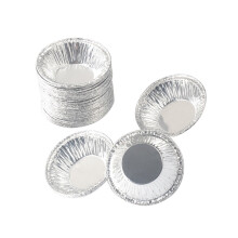 250PCS foil pans pan egg molds tins tin cups round pie cupcake- Aluminum Foil Cups Muffin Cupcake Tin- Mold Round Egg Molds Tool