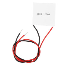 TEC1-12708 Thermoelectric Cooling Plate Module, High-Power Peltier Cooler Chip for Dehumidifier & Refrigerator (6x5x3cm)