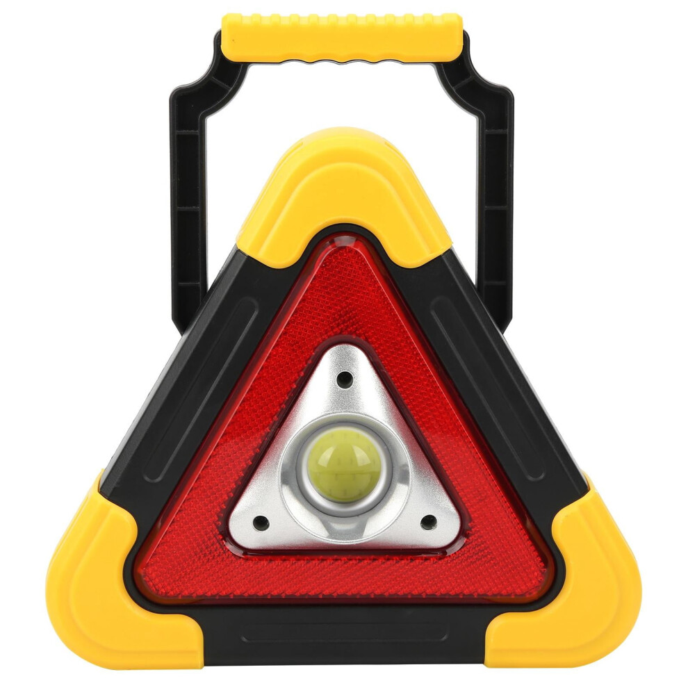 Led Car Warning Triangle Work Multifunctional Rechargeable Emergency Safety Flashing Sign, 7.9X7.1x2.4in Light 9401284793694