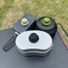 Silicone Pot Lid Handle with Suction Cup & Bead Design, Compatible with Coolcamp Outdoor Lunch Box, Food-Grade Heat-Resistant