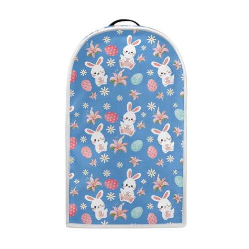1Set Rabbit Easter Egg Pattern Design Food Processor Cover Durable for Friends Kitchen Home