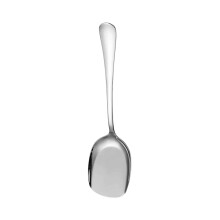 Extra Large Stainless Steel Buffet Spoon, Long Handle, Ergonomic Hollowed-Out Ladle with Perforated Bowl, Multi-Purpose – Compatible with All