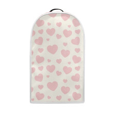Pink Heart Pattern 1Set Mixer Cover Polyester Top Handle for Household Users