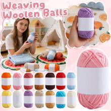 Soft Chunky Knitting Yarn Skein for Hand Knitting and Crocheting Projects Suitable for Various DIY Crafts and Garment Making
