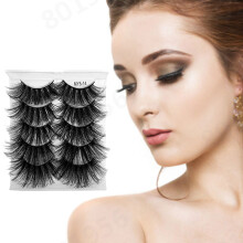 8D Super Curling False Eyelashes Natural Thick Volume Wear Easy Lightweight Reusable Daily Makeup