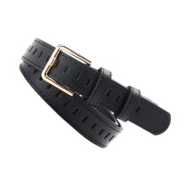 Stylish Leather Belt Minimalists Women's Leather Waistband Office Wear Belt for Leisures Outings
