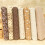 AUQ 7 Pieces Assorted Pre-Cut Thick Tabby Bundle Charm Cotton Quilt Fabric 1