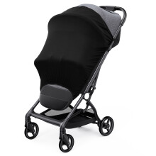 Stroller Sun Shade Breathable Sun Protection Pushchair Canopy with Skylight Lightweight Pram Parasol Easy to Assemble for Stroller