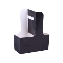 Disposable Coffee Cup – /Double Cup Handle Tray For Takeout Kraft Paper Drink Holder For Coffee Tea Tea