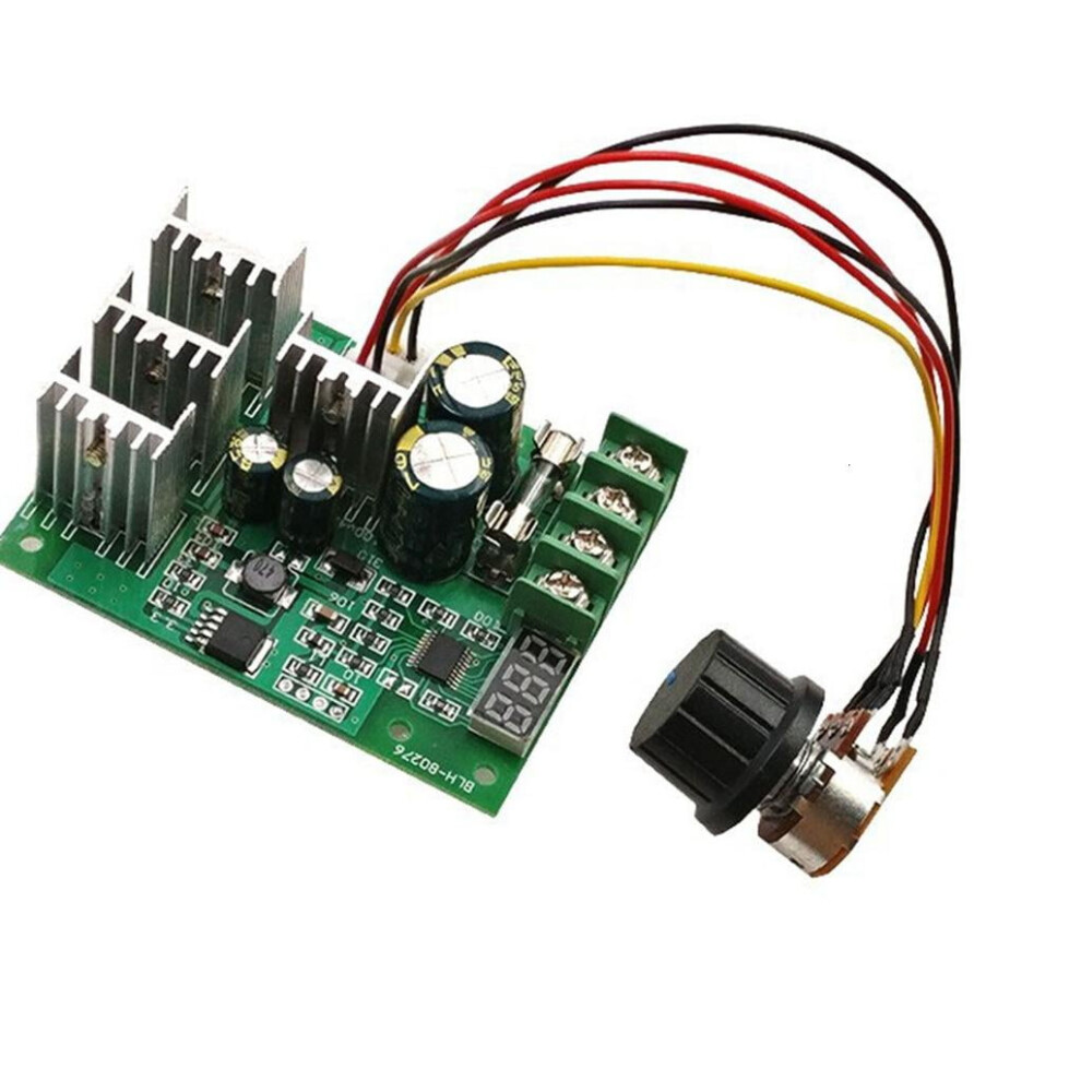 Tizuqe Digital Display Brush Motor Controller Speed Regulation Motor Governor Controller For Controlling Brush Motors 9101399521471