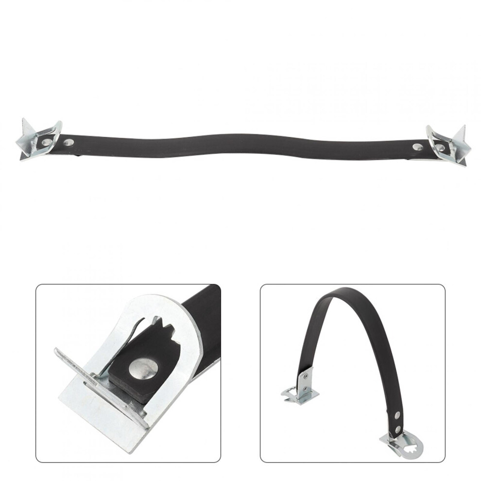 Side Lift Battery Carrier,1 Pcs Metal Heavy Duty Side Lift Strap Car Battery Carrier, Lift Battery Carrier Black 9362892478444
