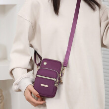 Crossbody Purses and Handbag for Women, Shoulder Handbag with Multi Pockets, Leather Crossbody Handbag with Long Strap for Travel Hiking Outdoor