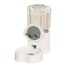 Automatic Pet Water Dispenser Food Feeder Leakproof Waterer Bowl With Easy Installation Screw Designs for Cage Use