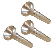 3pcs Trumpet Bugle Mouthpiece Brass for Trumpet Replacement Parts Accessories