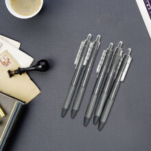 Under $1 5PCS ST Head Fine Marker Pen Small White Pen Office Supplies Stationery Brush Pen Push Action Pen