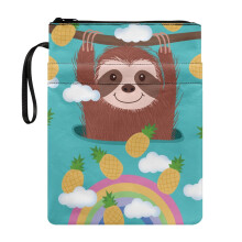 Bible Cover with Zipper, Waterproof Polyester, 11.4"x8.66", Handle, Compatible with Standard Bibles – 1 pc