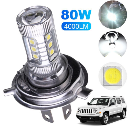 Λαμπτήρας προβολέα H4Super White LED 6000-6500K High Low Beam Auto Headlight 4000LM