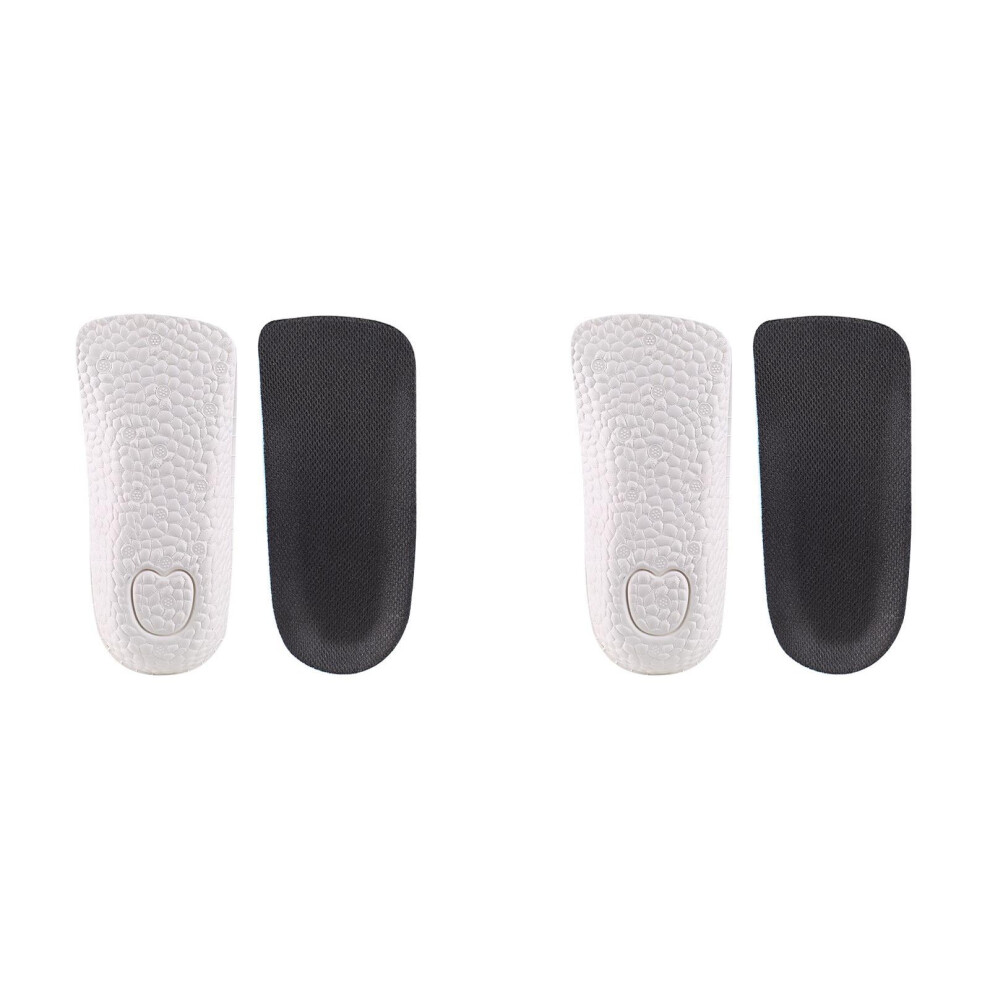 2Pcs Height Increasing Insoles for Men/Women, Orthopedic Arch Support, Breathable & Lightweight, +0.98" Lift, Compatible with Most Shoes