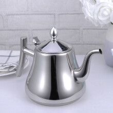Tea Kettle Stovetop Gooseneck Stainless Steel For Restaurant 1Set