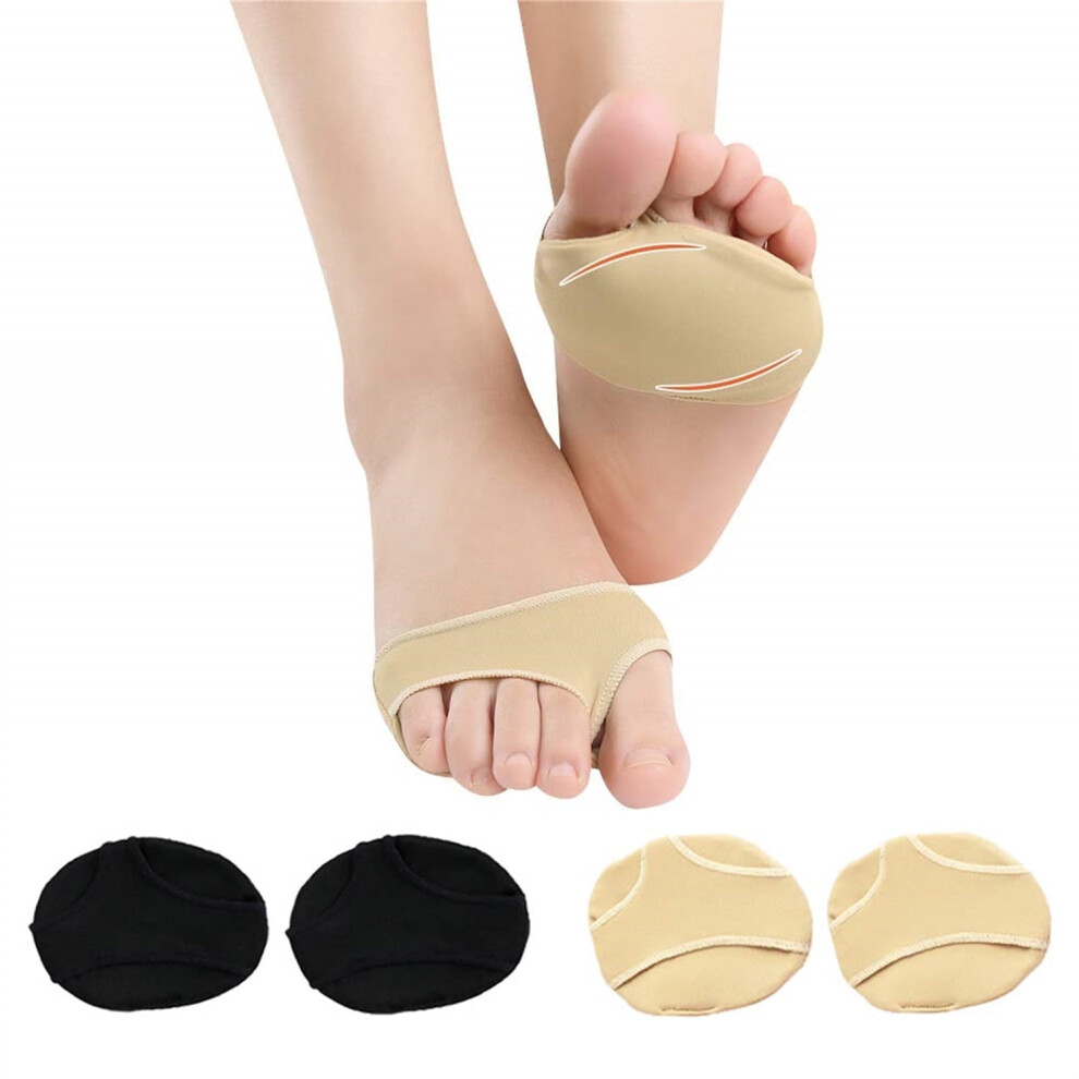 Metatarsal Foot Cushions with Gel Pads 2.5x3.5x0.1 in 2