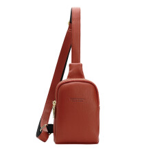 Kleine Umhängetasche aus veganem Leder für Damen, Gürteltasche, Handytasche