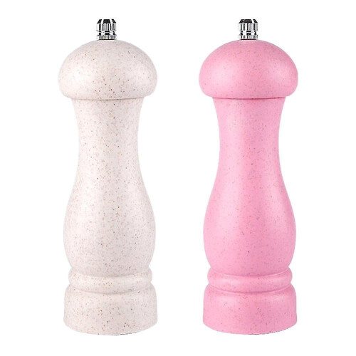 High quality oak salt and pepper grinders, adjustable coarseness, refillable