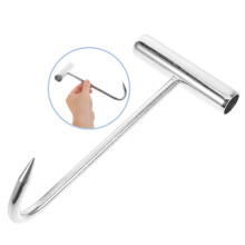 T-Handle Meat Hook Stainless Steel 19.7 x 9.7 cm