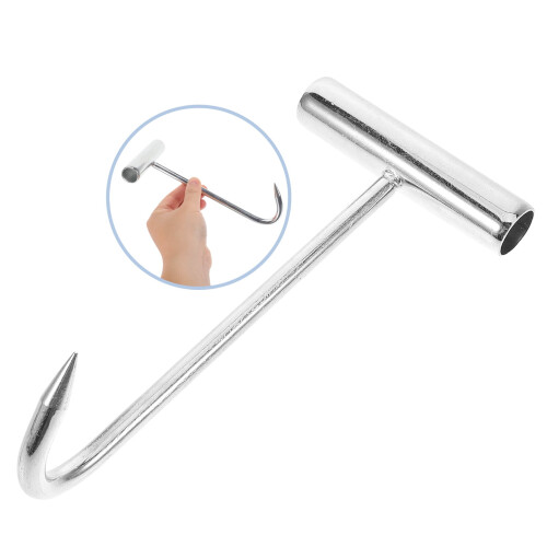 T-Handle Meat Hook Stainless Steel 19.7 x 9.7 cm