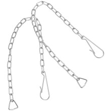 2 Pcs Toilet Replacement Parts Universal Accessories Toilet Chain Stainless.60X1.20X0.10CM