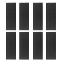Cat Litter Box Charcoal Filters for LR 3 Replacement Carbon Odor Filters 10Inch x 3.5Inch (Pack of 6)