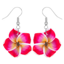Colorful Flower Dangle Drop Earrings Set - Lightweight Fashion Earrings for Women, Bohemian Style Floral Design for Daily Wear and Special Occasions