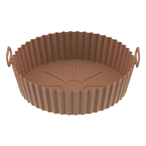 Fryer Silicone Liner Reusable Round Thick 2