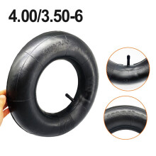 Tricycle Wheel Rubber 4.10/3.50-6 Inner&Outer Tire Accessories Black Practical