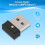 2Pcs USB Mouse Jiggler,Undetectable Automatic Computer Mouse Mover Jiggler, Keeps Computer Awake,Simulate Mouse Movement 6