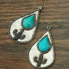 Fashion Horse Drop Hook Earrings 925 Silver Pewter charms Party Band Jewelry-#2