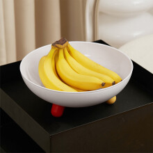 Stylish Multi-Compartment Fruit Tray for Snack Organization & Coffee Table Centerpiece – Compatible with Homeowners & Hosts