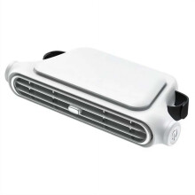 USB Car Seat Cooling Fan with 3 Speeds, Adjustable for Front/Back Seats, Compatible with All Cars