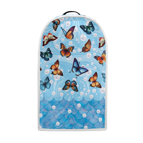 Butterfly Fish Scale Pattern Food Processor Cover Dust prevent with Univesal Proof Stain
