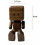 Cute Solid-Wood Leg-shaking Robot Figurine Car Mounted Aromatherapy Accessory-C 1