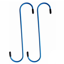 Brake Caliper Hanger Hooks, Steel,Rubber Tip for Automotive Work on Brake Axles and Suspesion Systems Blue