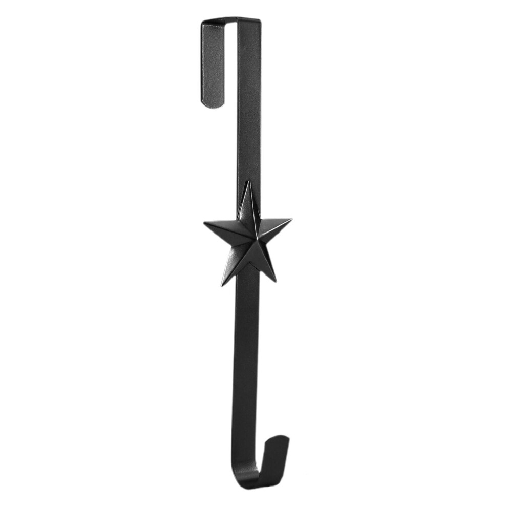 15-Inch Metal Over-The-Door Wreath Hanger Â Snowflake Design, Indoor/Outdoor, Compatible With Standard Doors 9426043909116