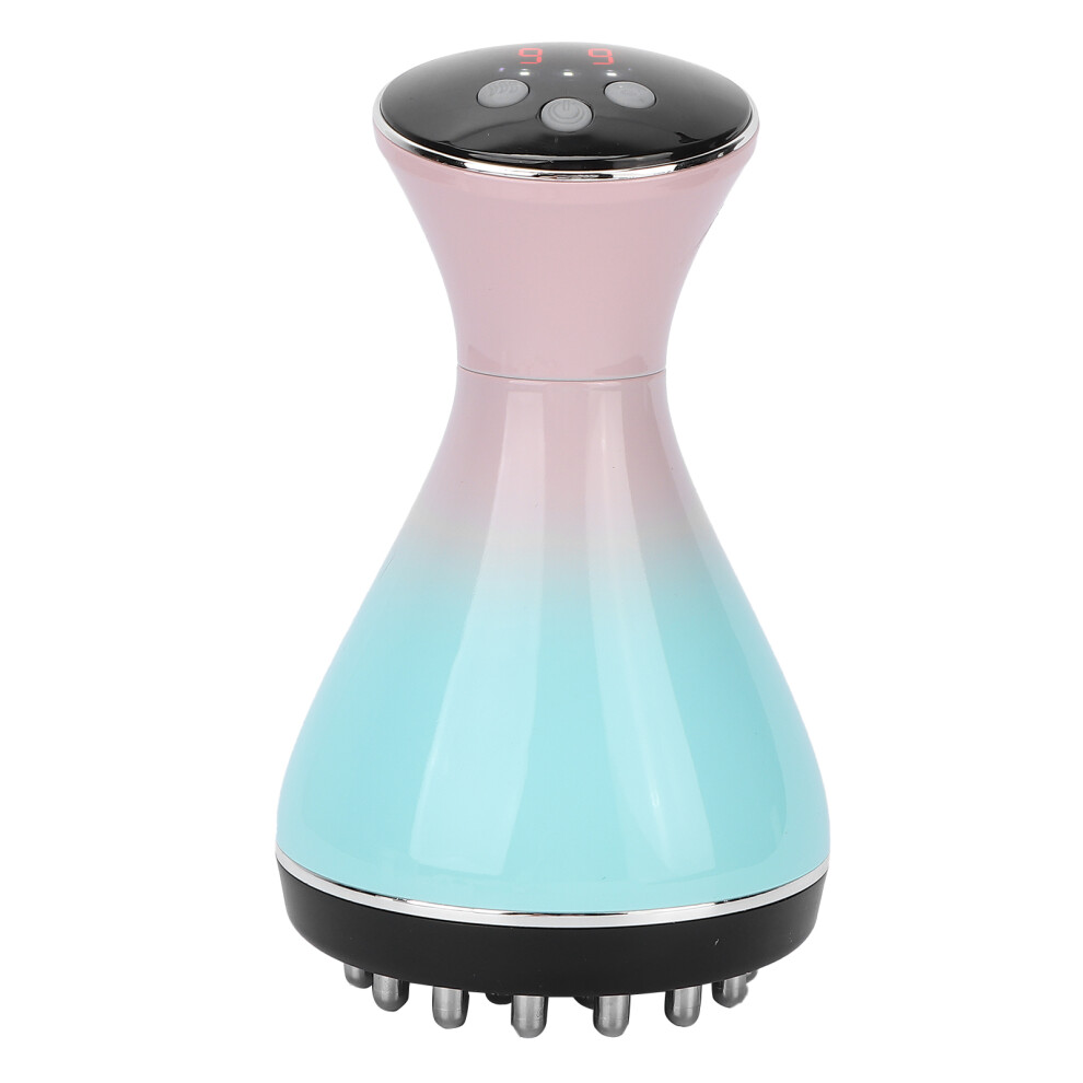 Electric Meridian Cellulite Massager with 1200mAh Battery and 9-Level Micro Current