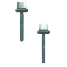 3/2/1pcs Brush Cleaning Tool 2-In-1 Comb Cleaner, 2025 Comb Cleaner, Combs Brushes HairBrush Cleaner For Removing Hair Dust Home And Salon Use
